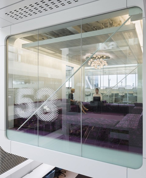 Macquarie Bank by Clive Wilkinson Architects