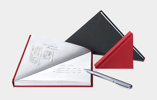 Triangle Notebook by Tan Mavitan