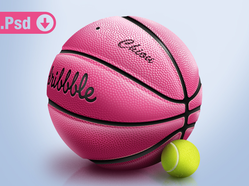 Basketball Free PSD Icons Fribly