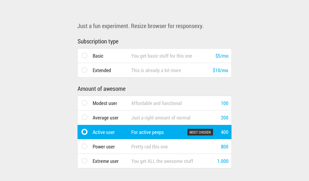 Responsive Form Design - - Fribly