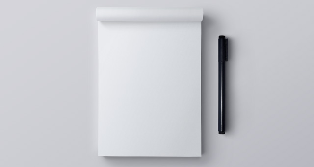 Download Free Notepad Mockup - Freebies - Fribly