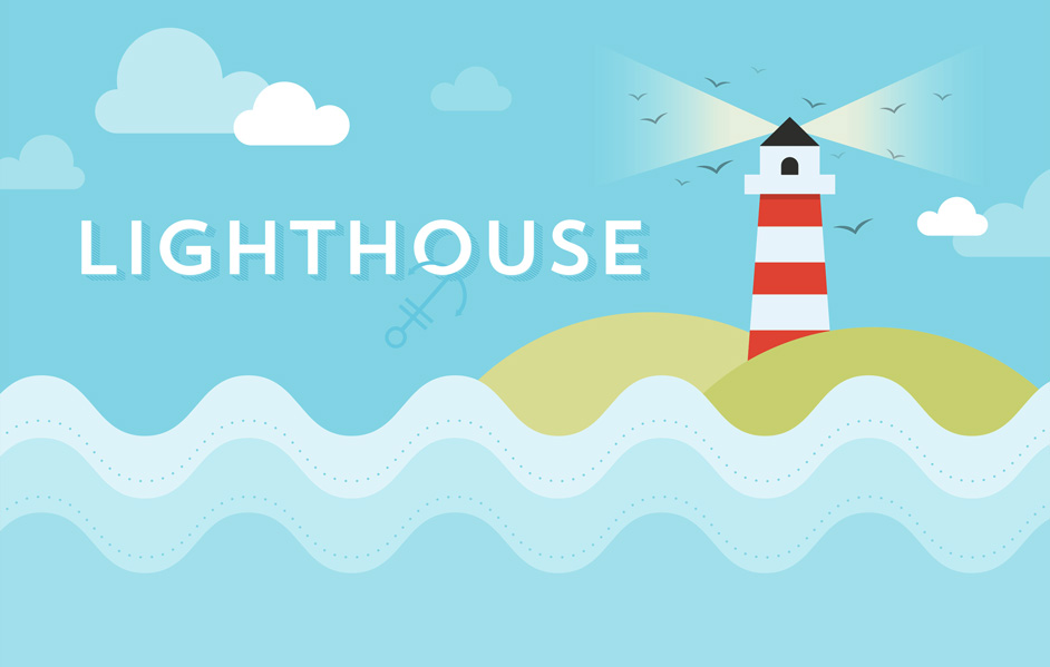 Create A Lighthouse In Adobe Illustrator Tutorials Fribly