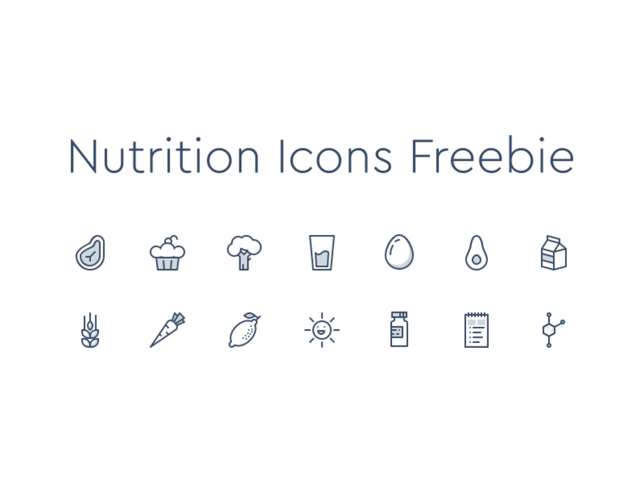 Free Nutrition Icons - Icons - Fribly