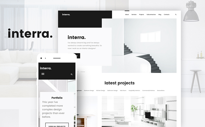 Interra - the Best Interior Design WordPress Theme