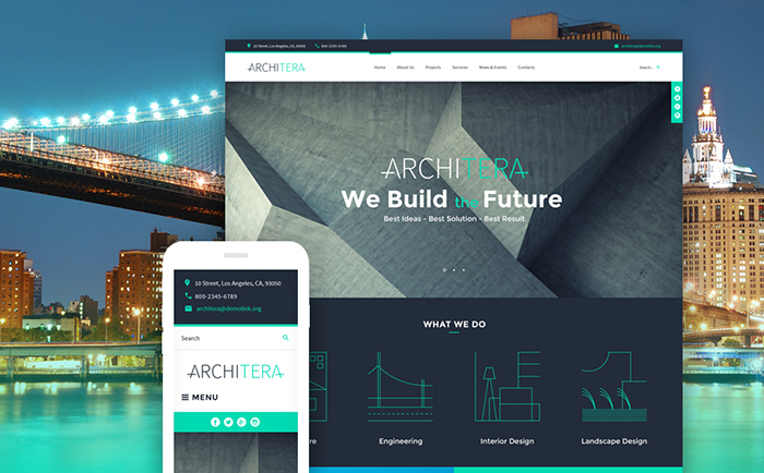 Architecture Company WP Theme