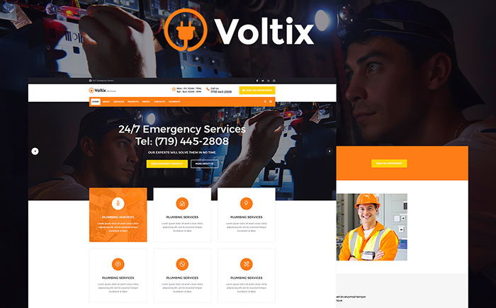 Electrical Services WP Theme