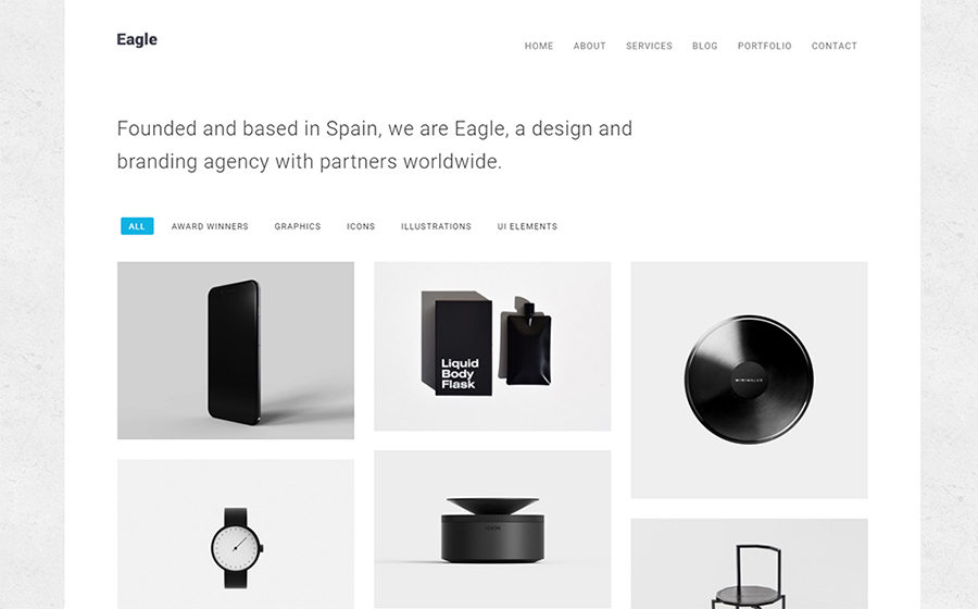 Eagle - Responsive Minimal WordPress Theme