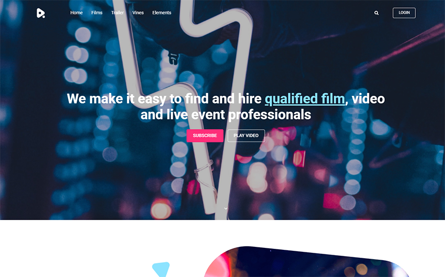 YouMovie - Videography Elementor WordPress Theme