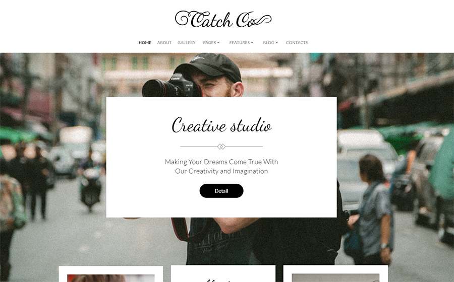Catch Co - Photo Studio Multipurpose Creative Elementor WordPress Theme