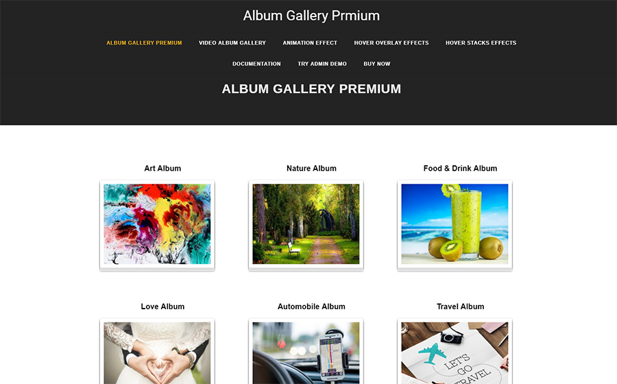 Album Gallery WordPress Plugin