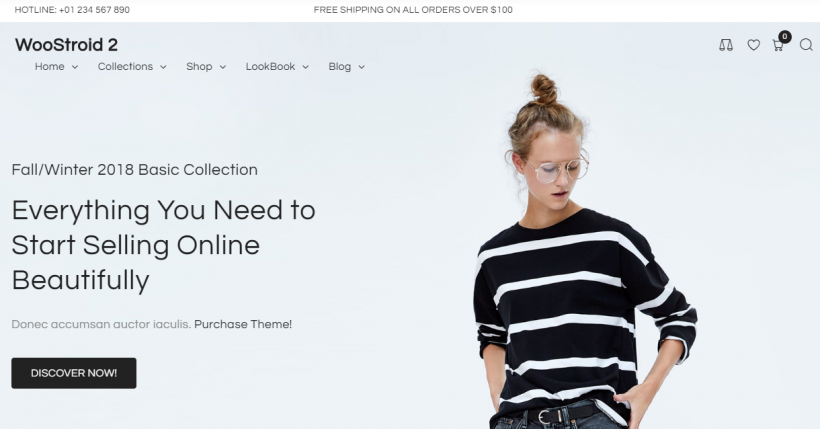 WooStroid2 WooCommerce theme