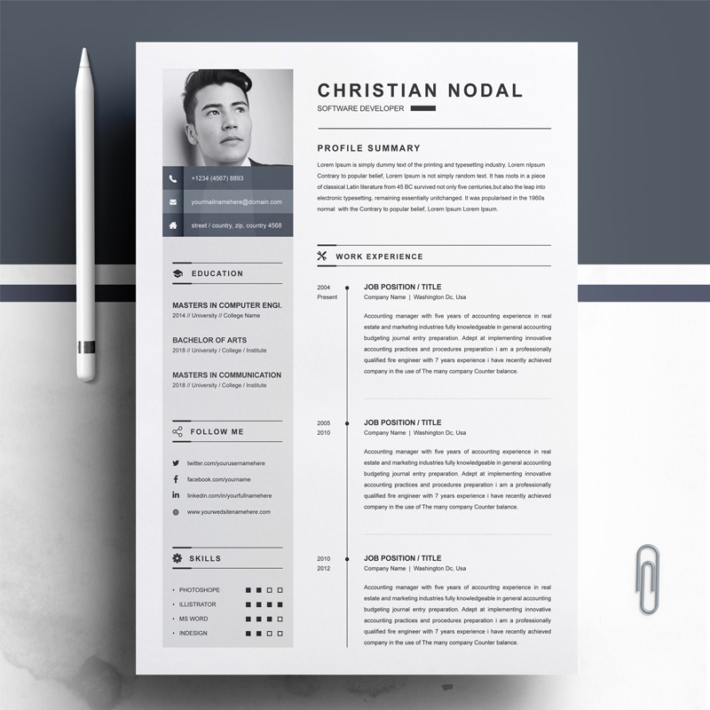 Christian Resume Template